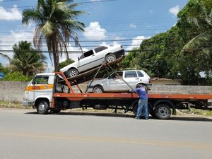 Operação do BPTran recolhe seis veículos ao pátio do Detran