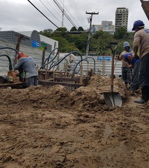 Obras de reparo na Rua França Morel têm previsão para terminar no dia 23