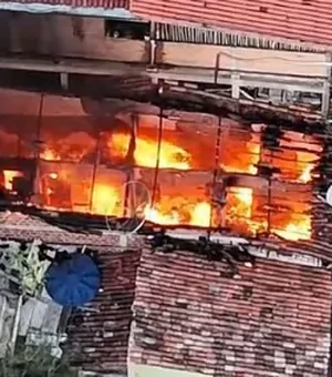 Botijão de gás provoca incêndio em residência e mata animais em Santana do Ipanema