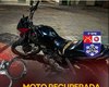 Polícia recupera em Maragogi moto roubada em Pernambuco