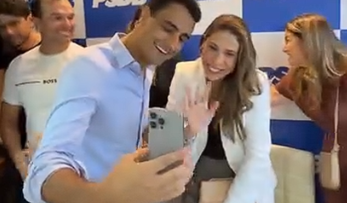 ​Marina Cintra oficializa filiação ao PSDB e reforça base sertaneja de JHC