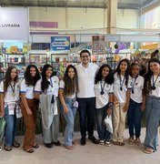Com vale-livro inédito , alunos da Rede Municipal de Santana do Ipanema participam da 11ª Bienal do Livro de Alagoas