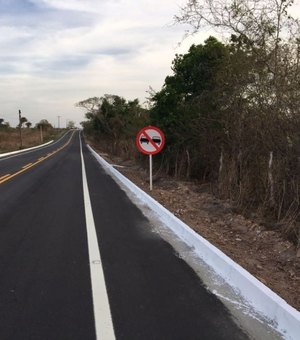 Governador inaugura reconstrução de mais de 30 quilômetros da rodovia AL-120