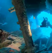 [Vídeo] Mergulhadores procuram vestígio de óleo na costa maceioense