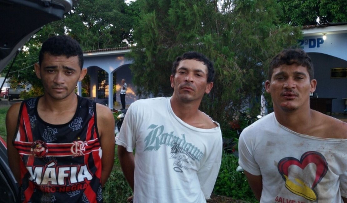 Operação prende três homens, um deles é acusado de assaltar ônibus no Maranhão