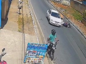 Acidente de moto deixa mulher ferida em Arapiraca