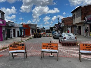 Obra emergencial modifica itinerário de linhas de ônibus no bairro do Clima Bom