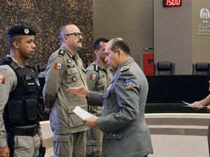 Pelo terceiro ano seguido, tenente Wuilams Leite é homenageado como Oficial Destaque da PMAL