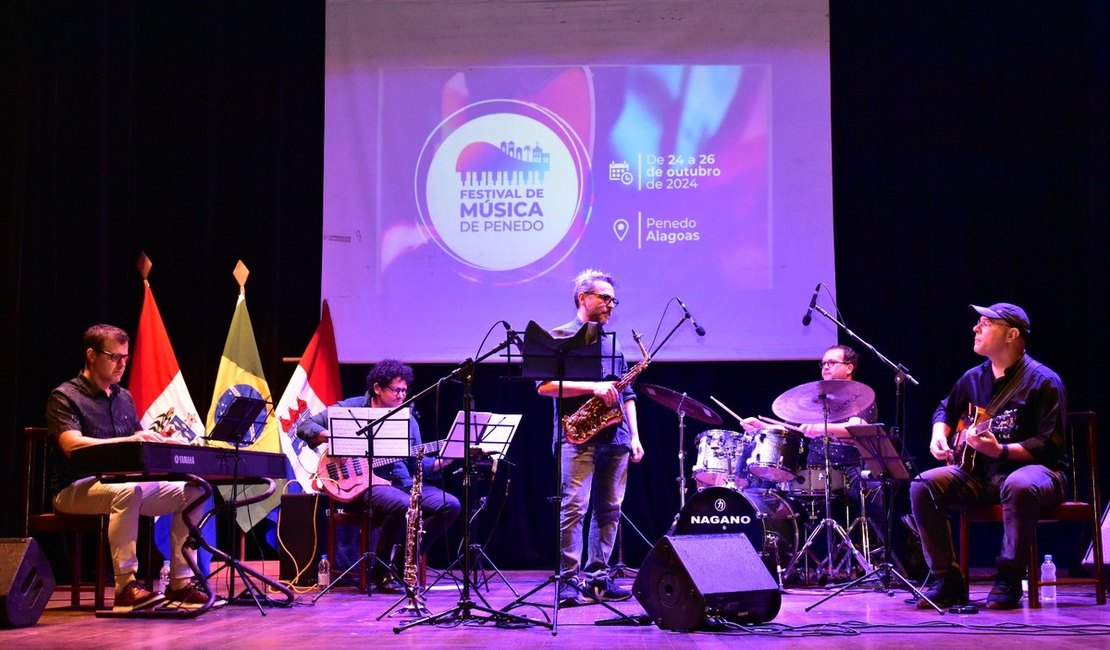 Festival de Música de Penedo promove cultura e entretenimento até sábado, 26