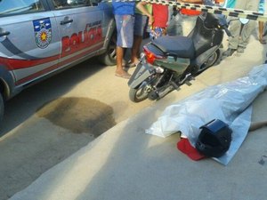 Em Arapiraca, na tentativa de roubar moto bandidos matam trabalhador
