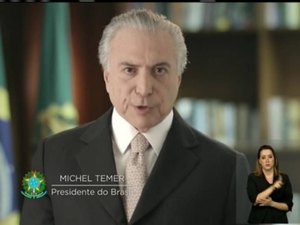 Temer fará pronunciamento em rede nacional na noite desta segunda (24)