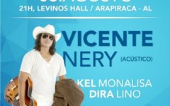 Vicente Nery faz show no Dia dos Pais em Arapiraca