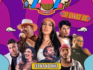 Atalaia celebra 262 anos com três dias de festa e grandes atrações musicais