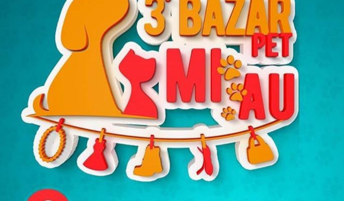 Bazar Pet acontece em Arapiraca neste final de semana