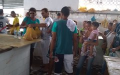 Ator global visita cidade do interior do estado de Alagoas