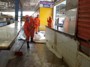 Mercado da Produção fecha para limpeza geral nesta segunda-feira (26)