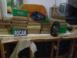 Operação policial termina com um morto, dois presos e 20 kg de maconha apreendida