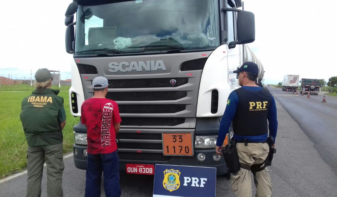 PRF prende cinco condutores por uso de documentos falsos na BR-101