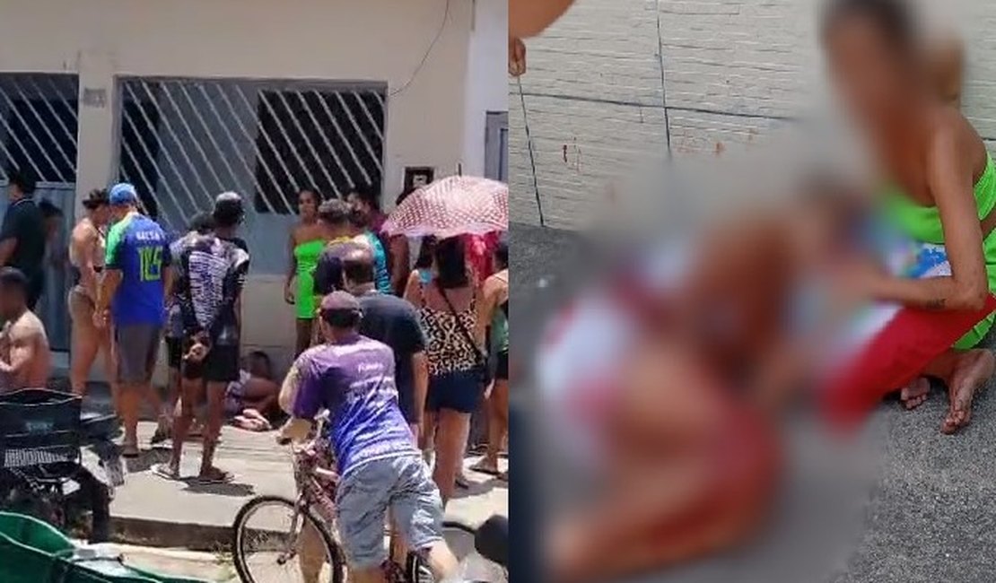 Jovem é alvejado a tiros em via pública no bairro Clima Bom, em Maceió