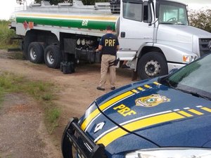 PRF prende condutor acusado de furtar combustível