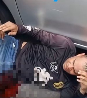 Suspeito de assalto é baleado no Village Campestre, em Maceió; comparsa fugiu