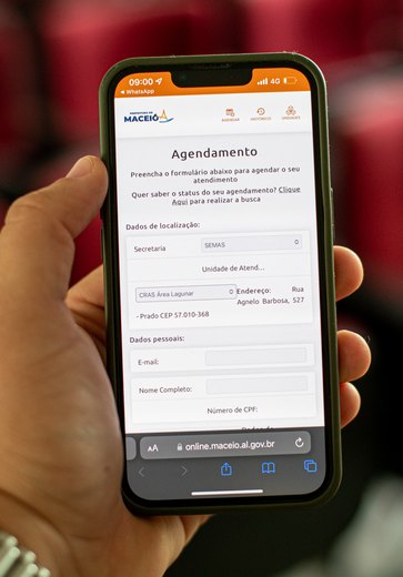 Assistência Social lança site para agendamento de serviços do Cadúnico Maceió