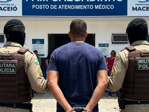 Homem é preso em Maceió por fotografar partes íntimas de criança no PAM Salgadinho