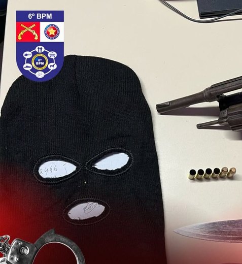 Jovem é preso em Maragogi por porte ilegal de arma e disparos em via pública