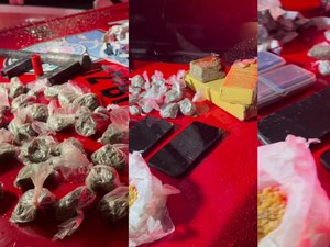 Após troca de tiros, quatro são presos com drogas e armas no Eustáquio Gomes