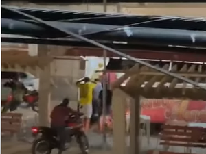 [Vídeo] Ação de criminosos é registrada em vídeo por morador de Canapi, no Sertão de Alagoas