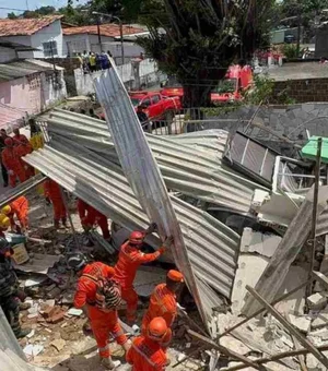 Explosão em Olinda-PE destrói oito prédios, deixa dois mortos e nove feridos