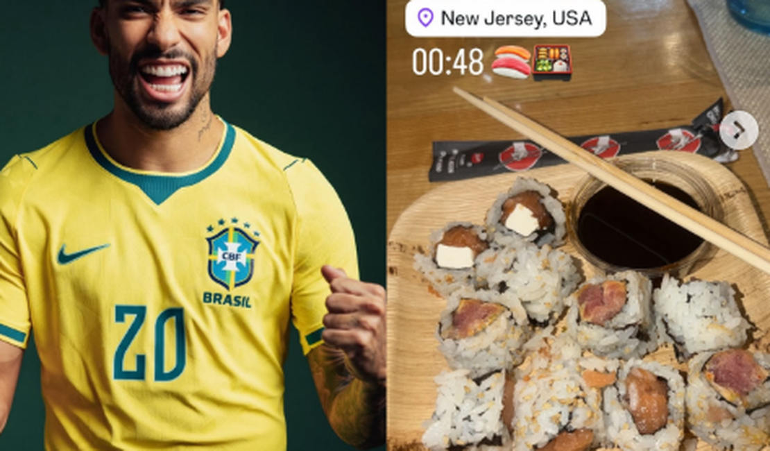 Jantar de Lucas Paquetá chama atenção após o Brasil vencer o Japão na Copa