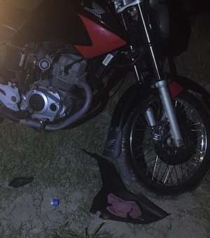 Polícia recupera motocicleta em Matriz de Camaragibe