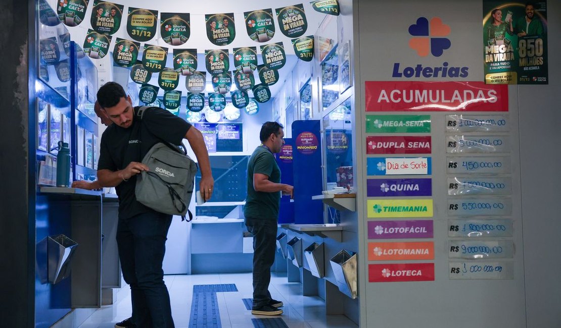 Mega-Sena acumula e prêmio principal vai para R$ 50 milhões