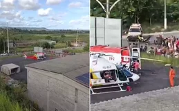 Colisão entre motocicletas deixa homem gravemente ferido em Marechal Deodoro