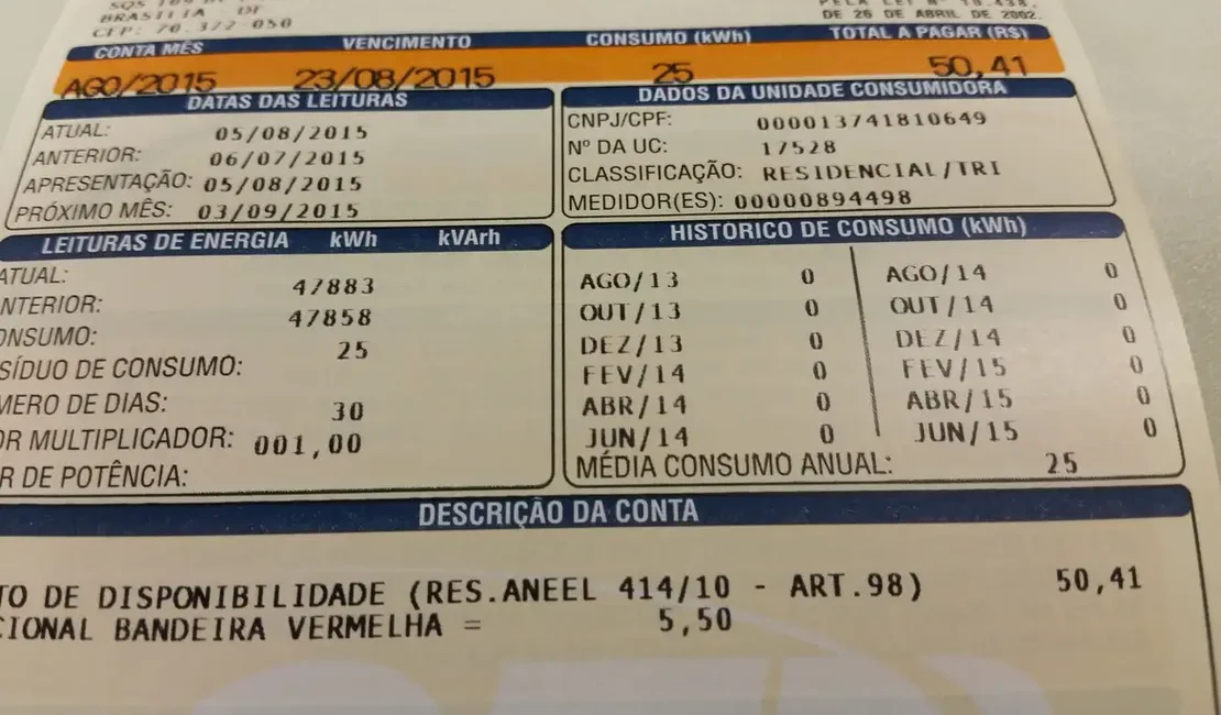 Consumidor terá redução no preço da energia elétrica em dezembro