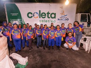 Cooperativas de recicláveis recebem serviços de saúde nesta quinta (12)