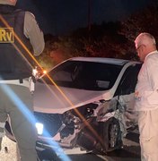 Viatura policial se envolve em acidente na zona rural de Arapiraca