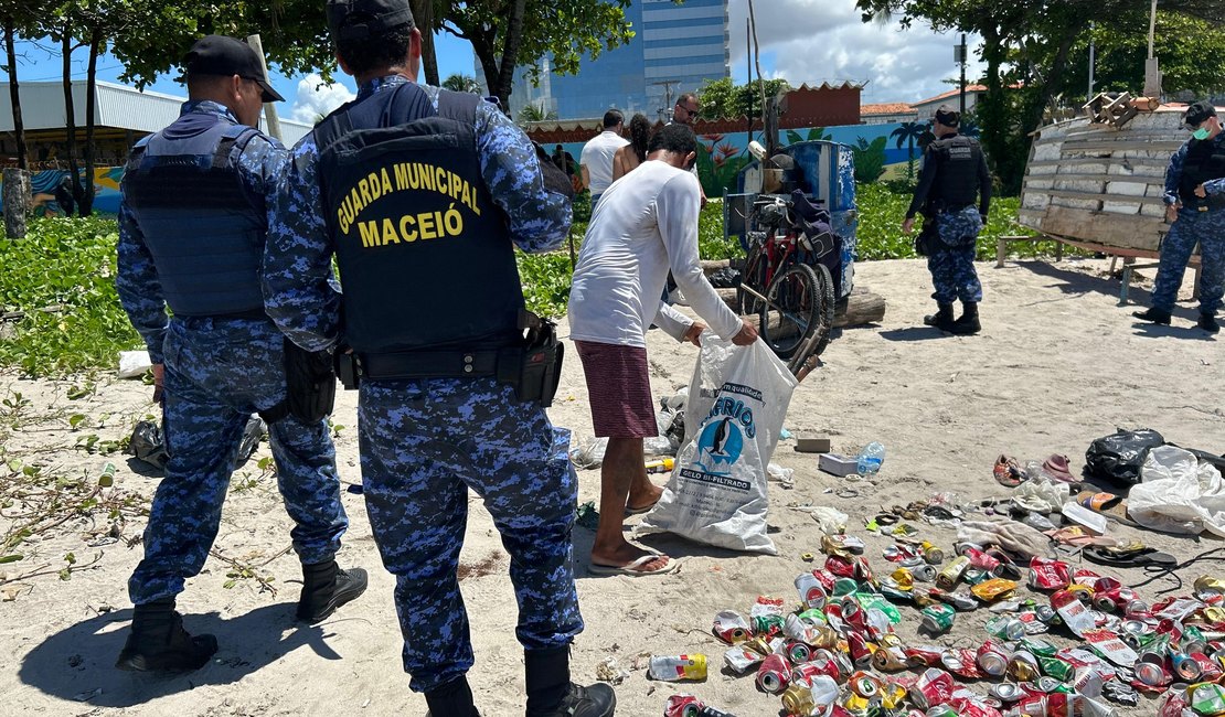 Homem é preso com objetos suspeitos de furto na Nova Orla de Maceió
