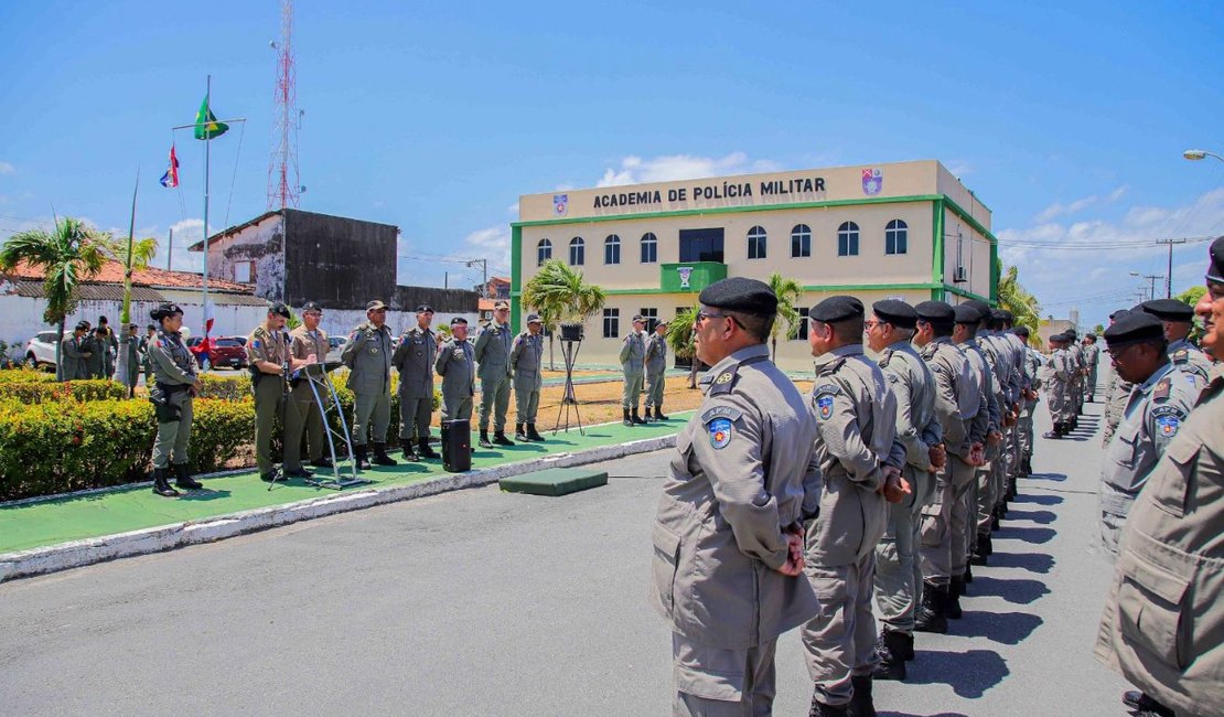 Polícia Militar de Alagoas celebra Dia da Bandeira Nacional
