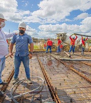 Obras do Centro de Convenções avançam em Arapiraca