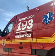 Idoso fica ferido após colisão entre moto e mureta na AL-220, em Craíbas