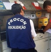 Procon Alagoas realiza fiscalização na Região Norte do Estado