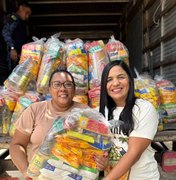 Prefeita de São Luís do Quitunde reforça ações de assistência na zona rural com entrega de cestas básicas