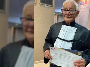 Aos 77 anos, aposentado passa na OAB e vira advogado: 'Nunca é tarde'