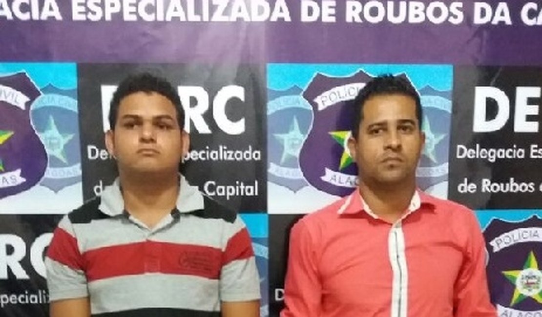 Polícia Civil prende dupla que assaltou posto de combustíveis