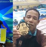 Arapiraquense Alexandre Negão é tricampeão de Jiu-Jitsu sem Kimono 2026