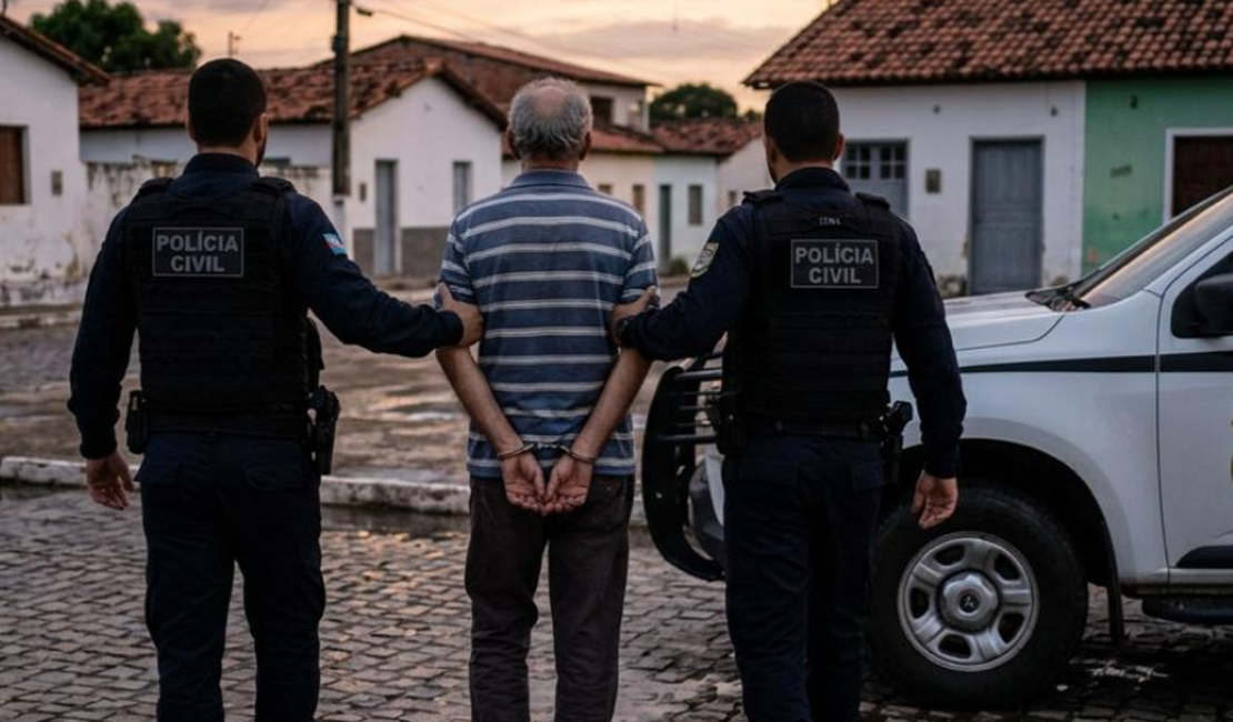 Idoso condenado por estuprar criança em estabelecimento comercial é preso em Junqueiro