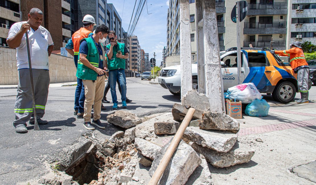 Prefeitura de Maceió autuou imóveis, residenciais e comerciais, durante Operação Línguas Sujas