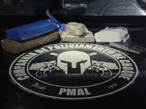 Polícia Militar apreende drogas e prende três suspeitos em açoes distintas em Maceió